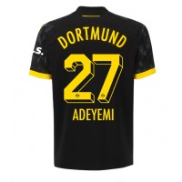 Pánský Fotbalový dres Borussia Dortmund Karim Adeyemi #27 2023-24 Venkovní Krátký Rukáv